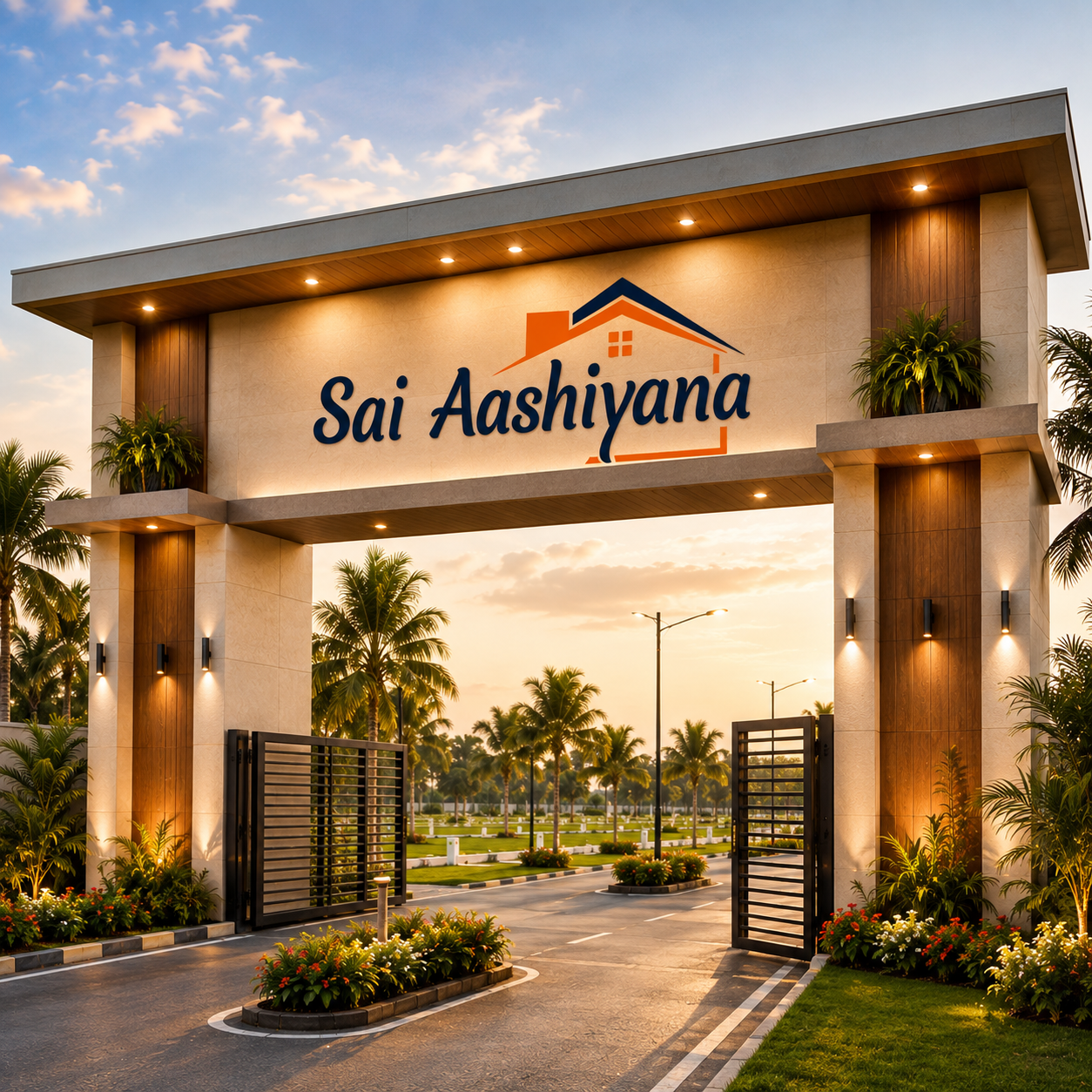 Sai Aashiyana entrance gate