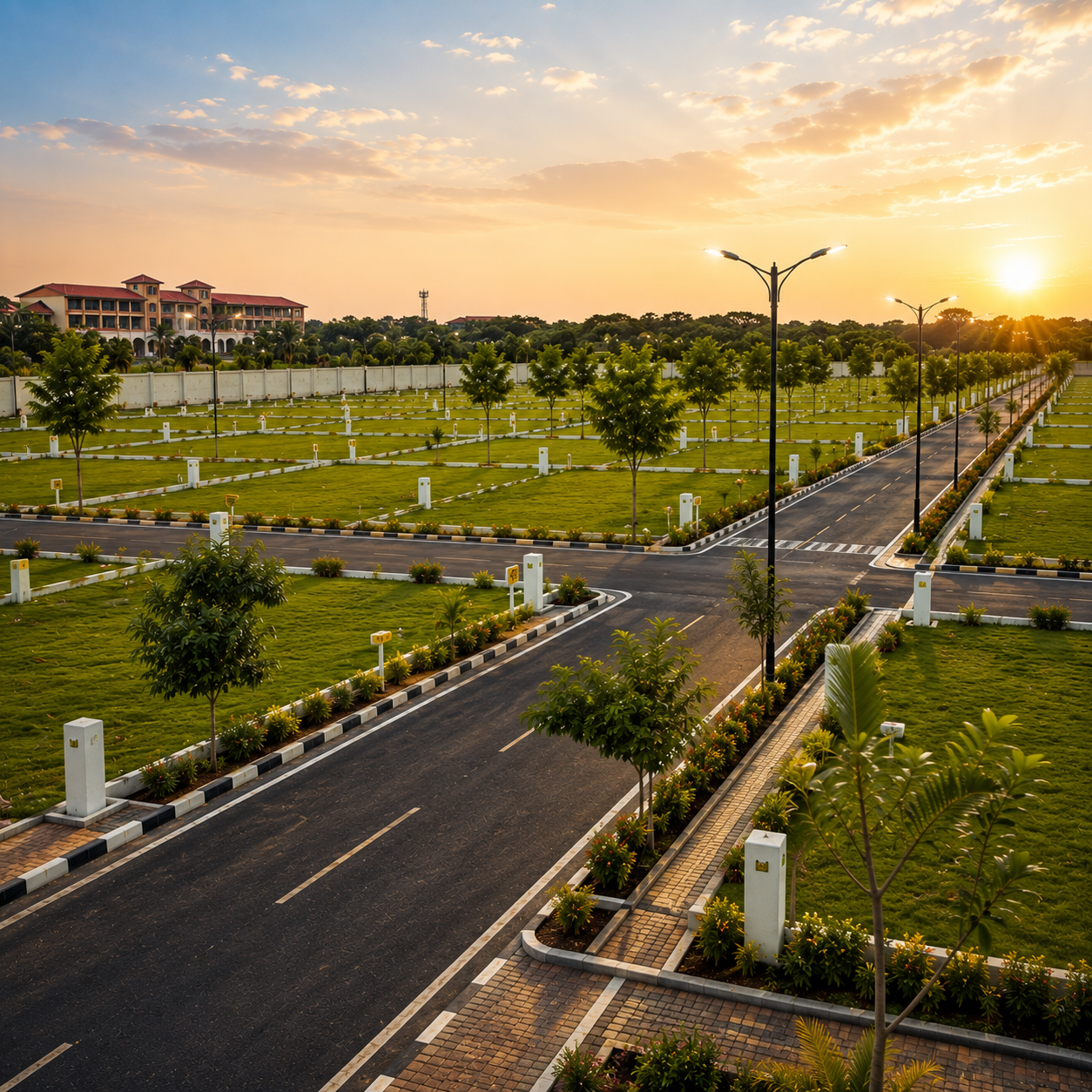 Near IIM developed plots